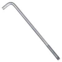 Concrete anchor bolt for securing post bases