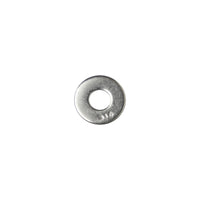 1/4" Conquest USS Flat Washer - 316 Stainless Steel