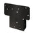 Simpson Strong-Tie AC4PC Ornamental Adjustable Post Cap For 4x Post - Black Powder Coat, ZMAX