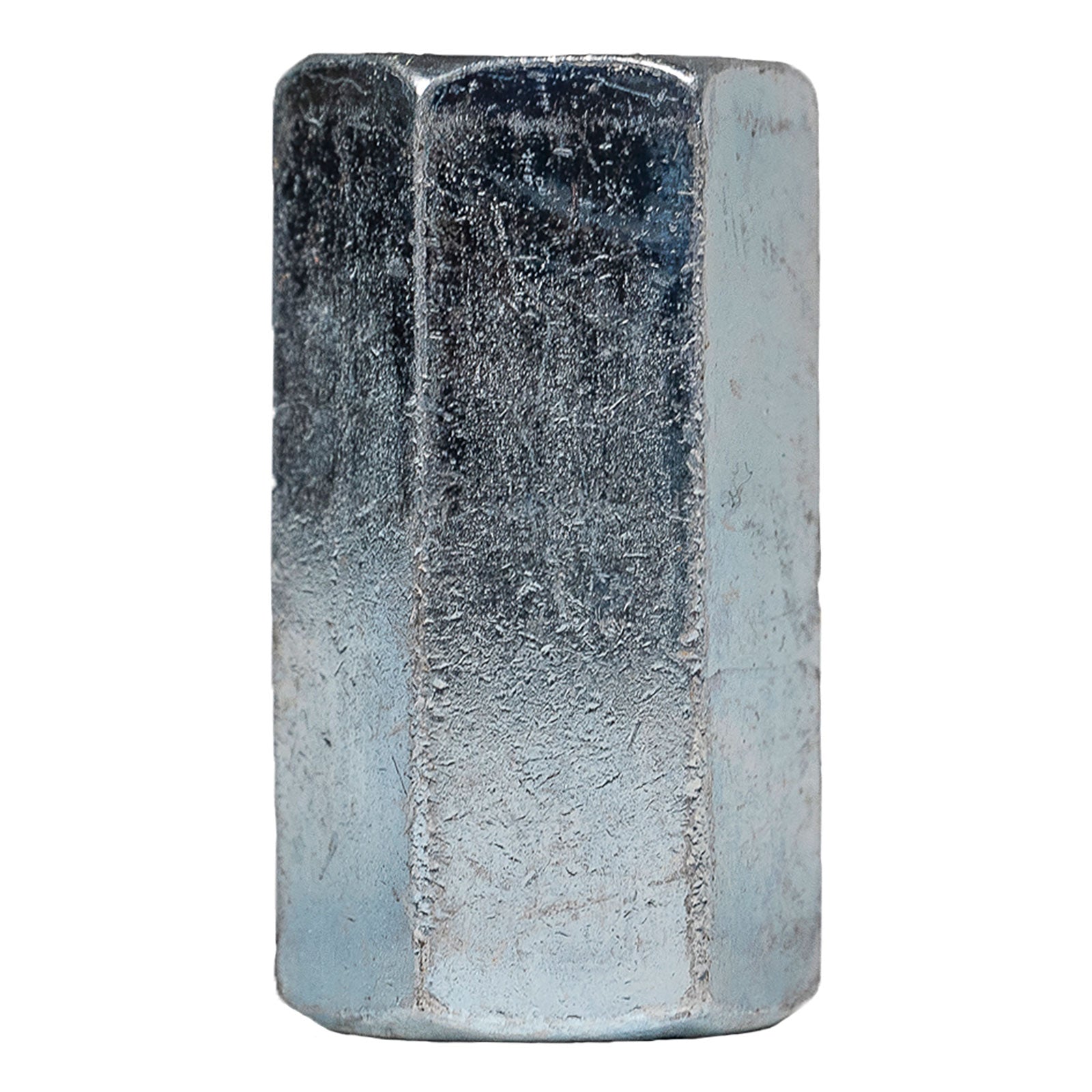 12 Pack 5/8-11 to 1/2-13 x 1 1/4 Long Reducer Coupling Nut - Zinc Plate 509911 12 Pack 5/8-11 to 1/2-13 x 1 1/4 Long Reducer Coupling Nut - Zinc Plate 509911