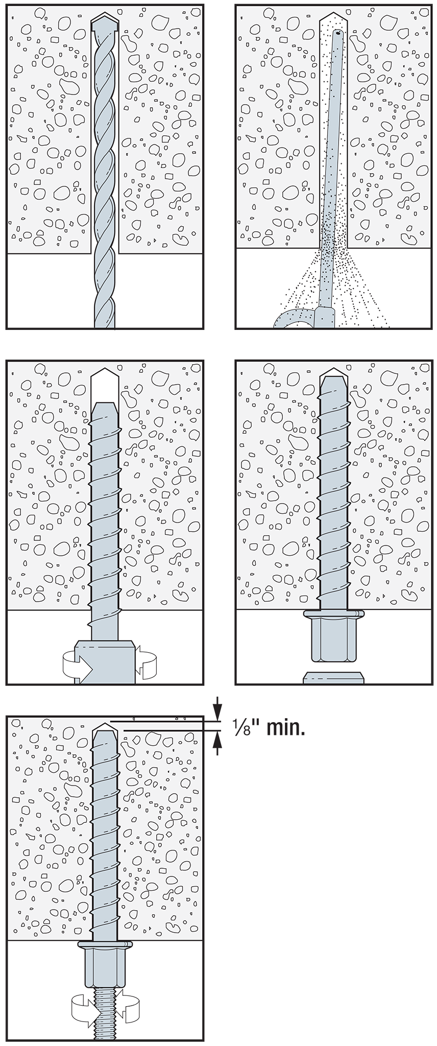 Titen HD Threaded Rod Hanger Installation Instructions