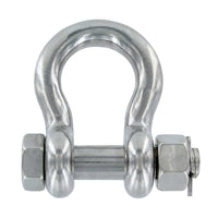 3/16" Stainless Steel Bolt Type Anchor Shackle Type 316
