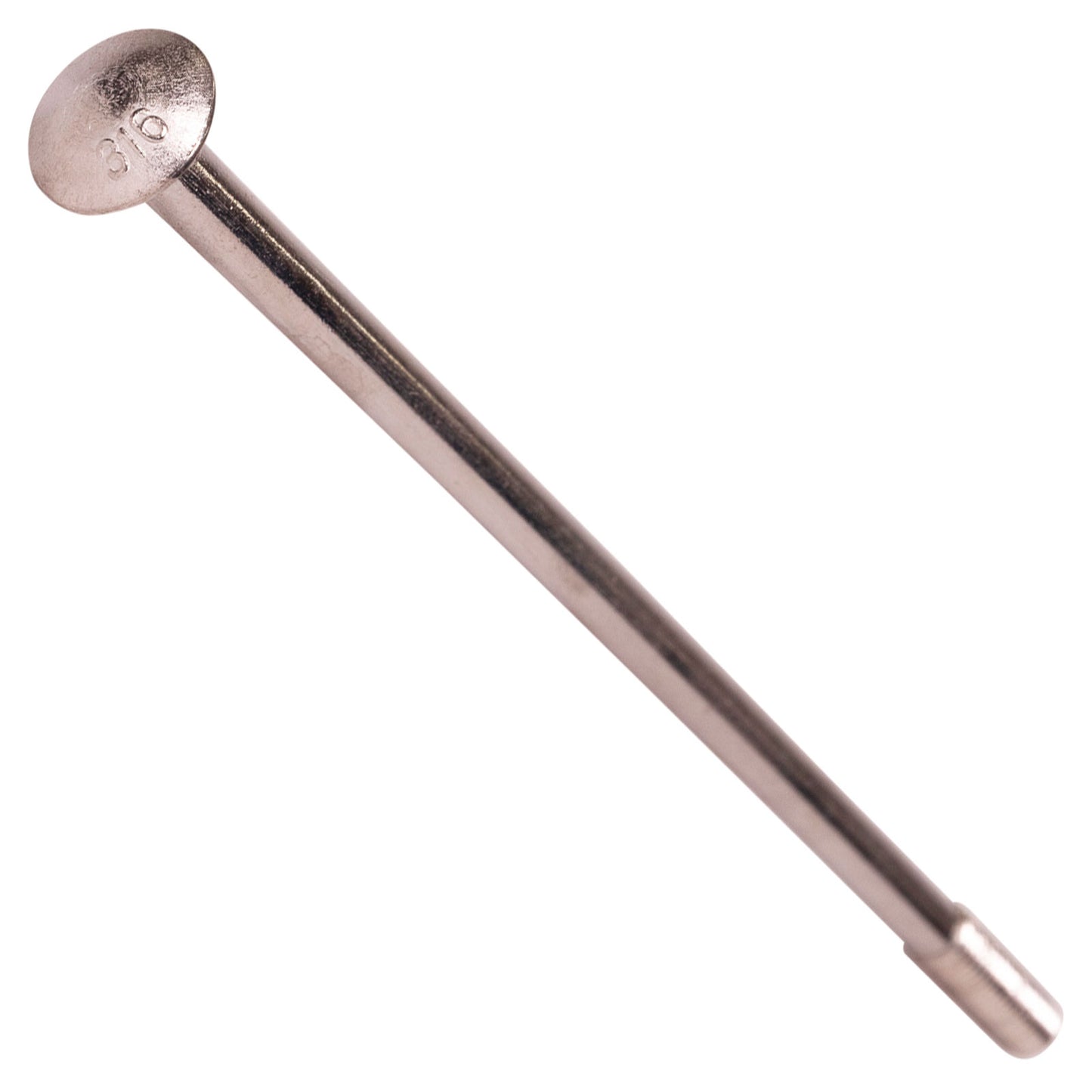 5/16"-18 x 8" Conquest Carriage Bolt - 316 Stainless Steel