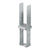 Simpson Zinc Plated CBSTQ Column Base with Quick-Install