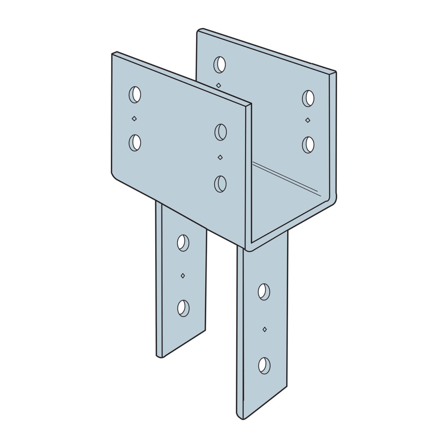 Simpson CC66 Column Cap
