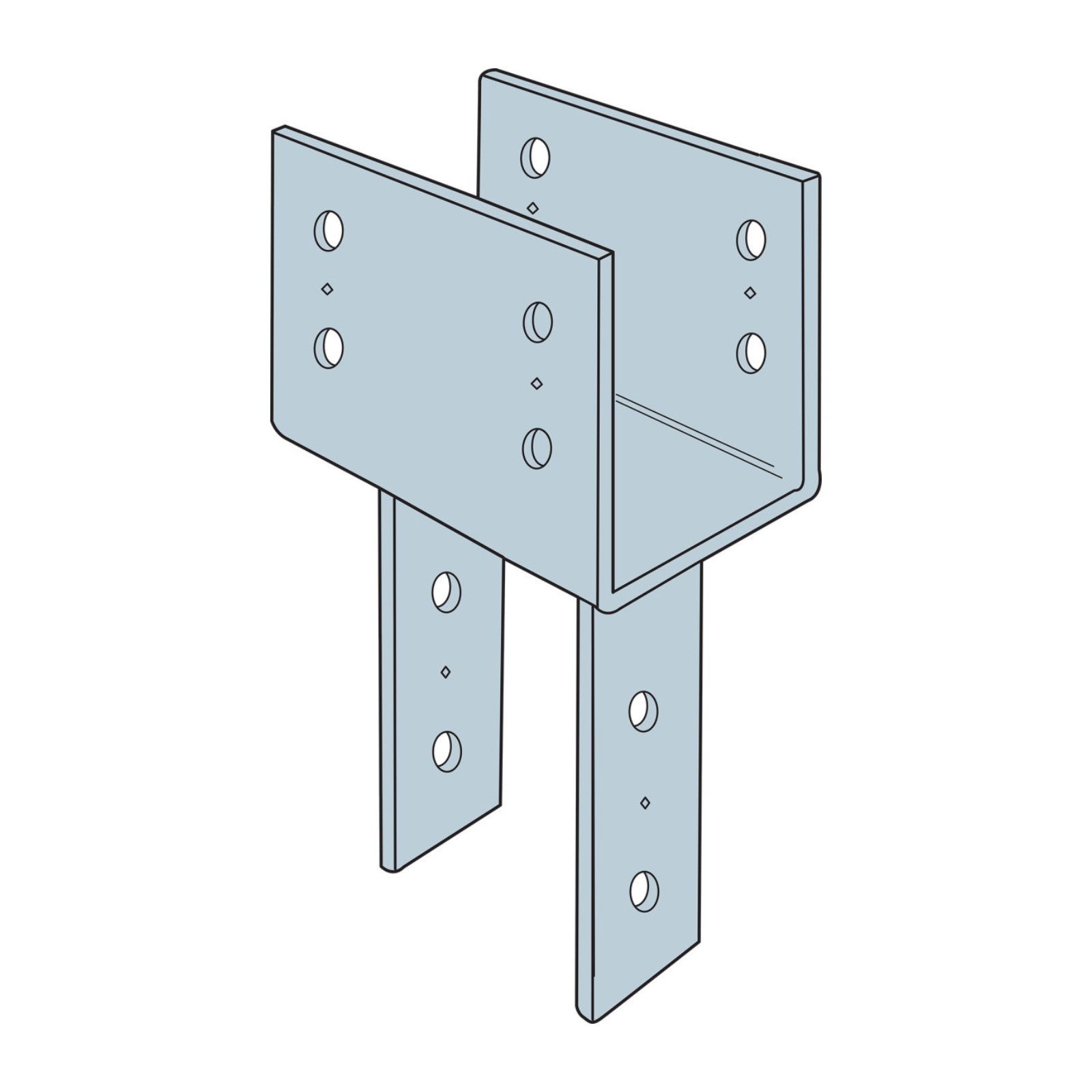 Simpson CC66 Column Cap