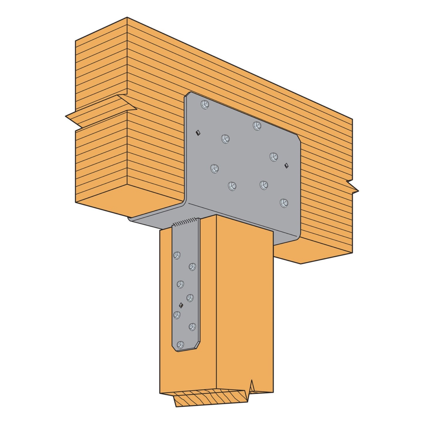 Simpson CCQ5 Column Cap