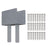 Simpson CCQ66-SDS2.5HDG Column Cap w/SDS Screws - Hot Dip Galvanized