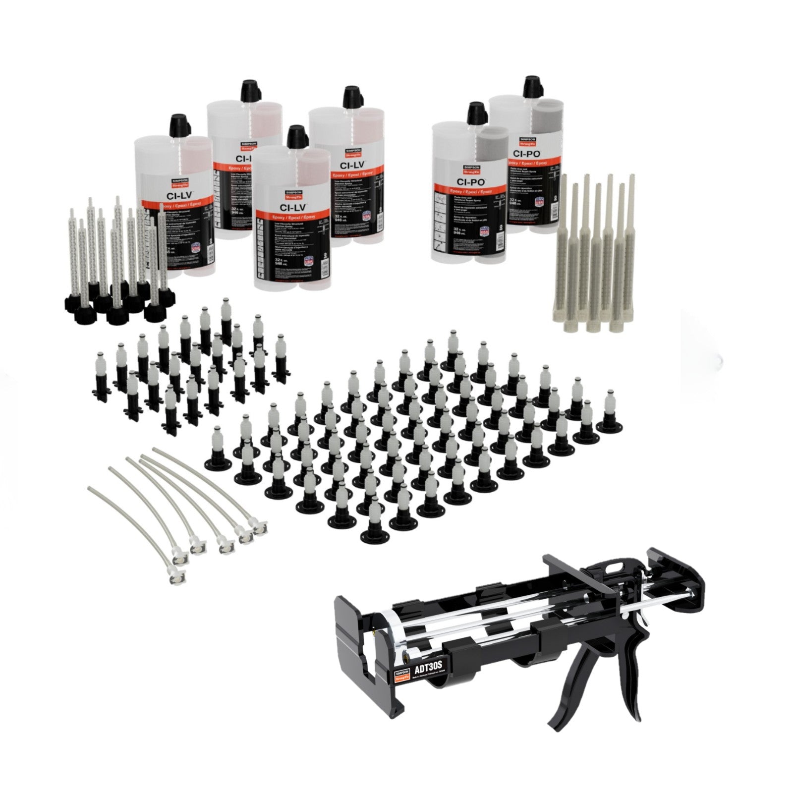 Simpson Strong-Tie CI-LVPO-KT-TL Crack Injection Contractor Kit