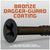 Concrete Screw - Bronze Dagger-Guard Coating - 1000 Hour Salt Spray Tested For Excellent Corrosion Resistance