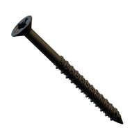 3/16" x 2-1/4" Concrete Screw, Phillips Flat Head - Bronze Dagger-Guard Coating