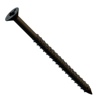 3/16" x 2-3/4" Concrete Screw, Phillips Flat Head - Bronze Dagger-Guard Coating