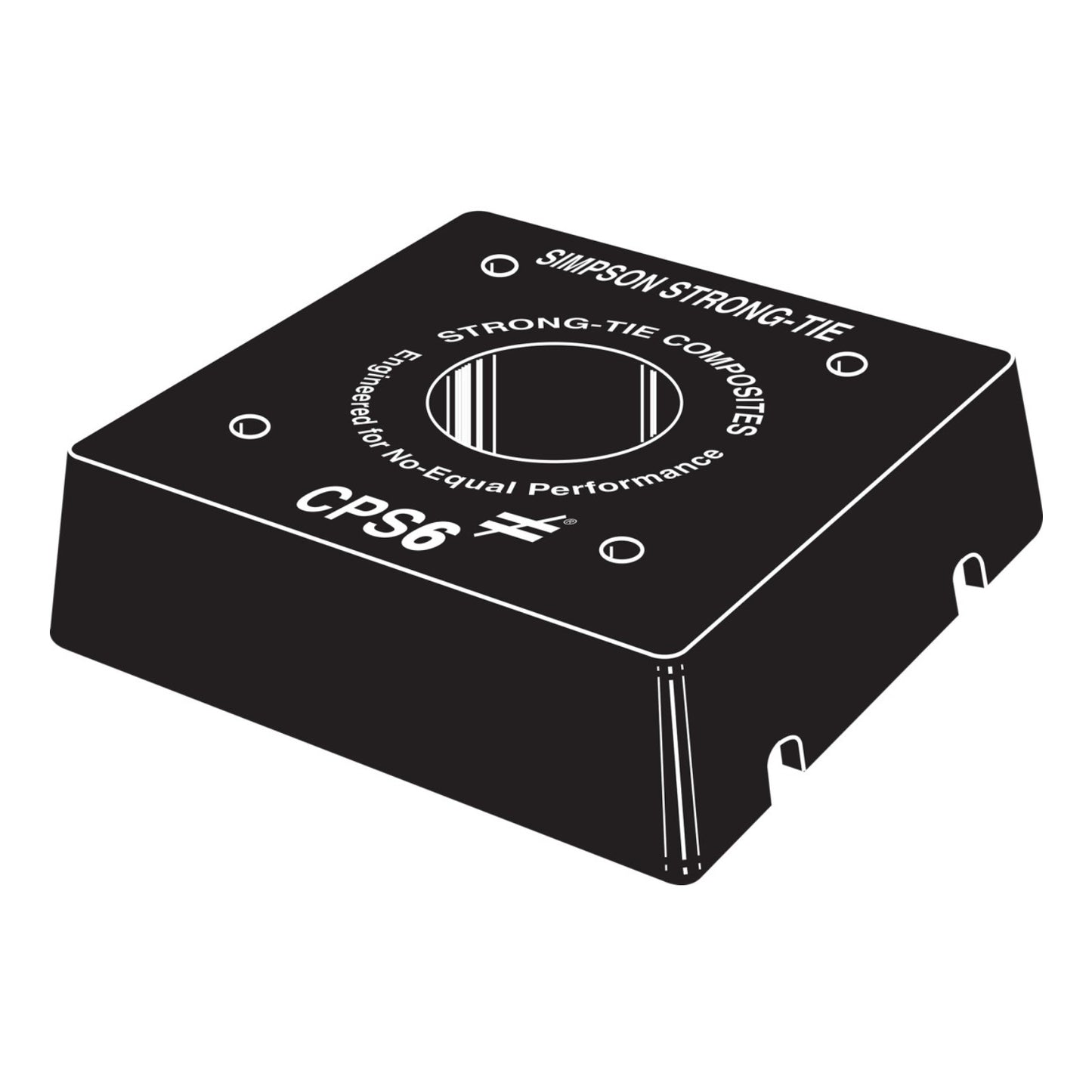 Simpson CPS6 6x6 Composite Plastic Standoff