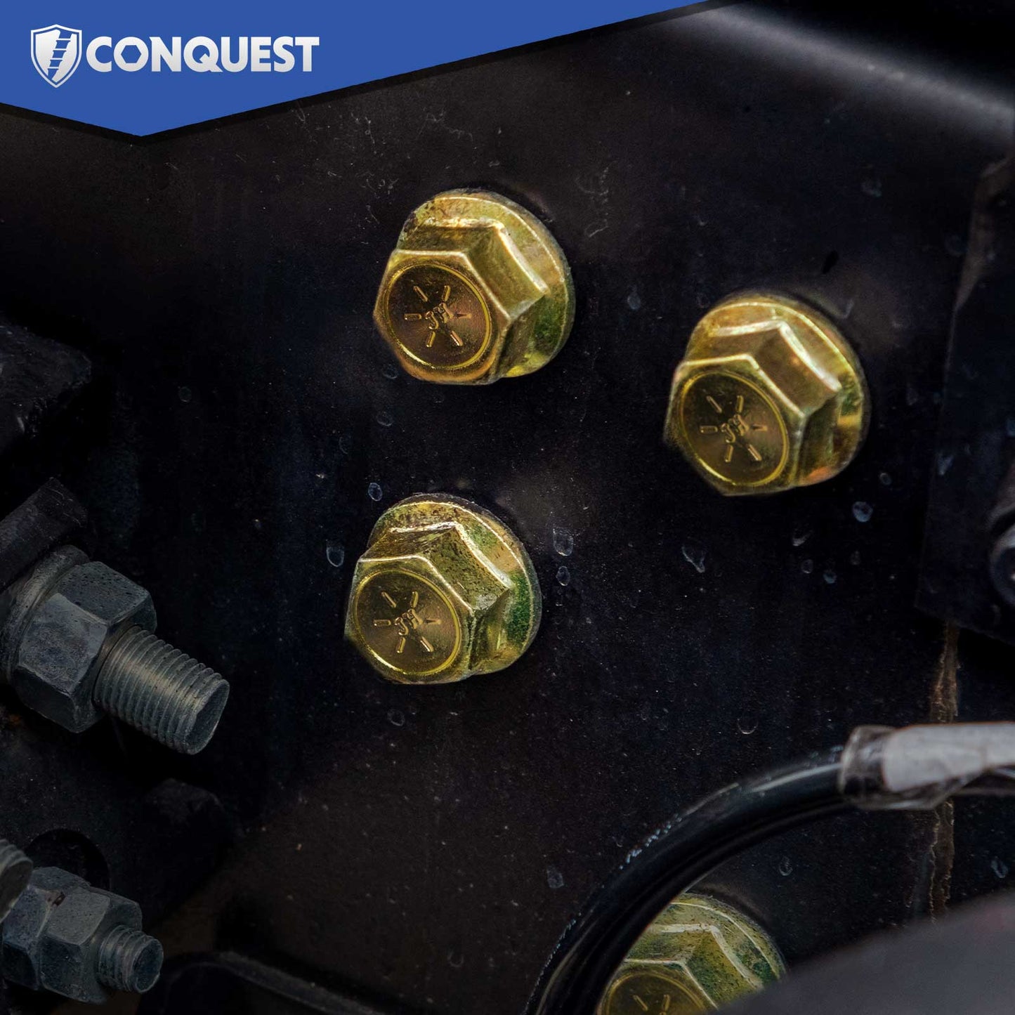 Grade 8 Hex Bolt Installed