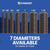 7 Diameters Available in Grade B7 Plain