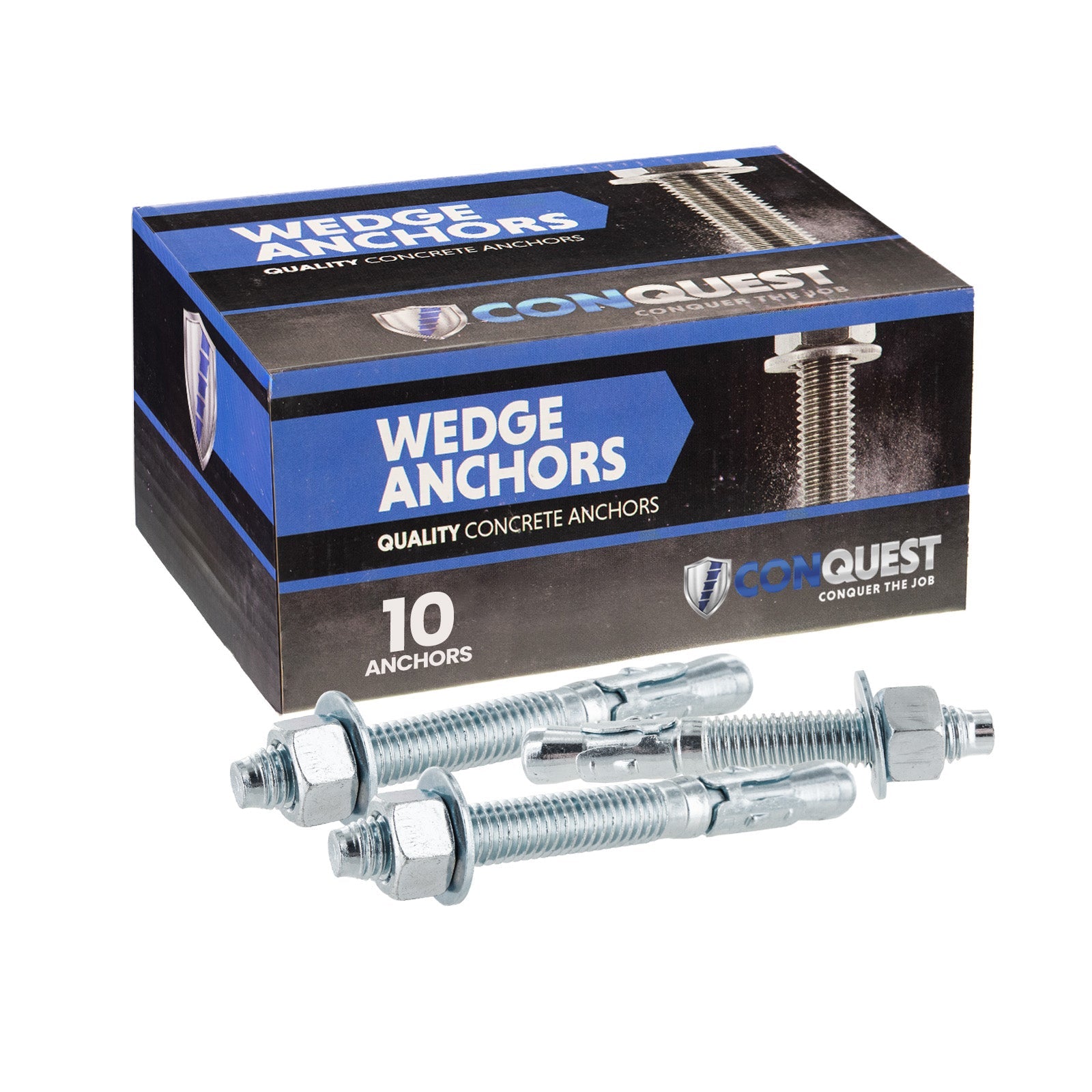 Conquest CWA34-512SS4 Wedge Anchor 10 pack