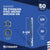 CWA38-334SS6 Wedge Anchor Dimensions