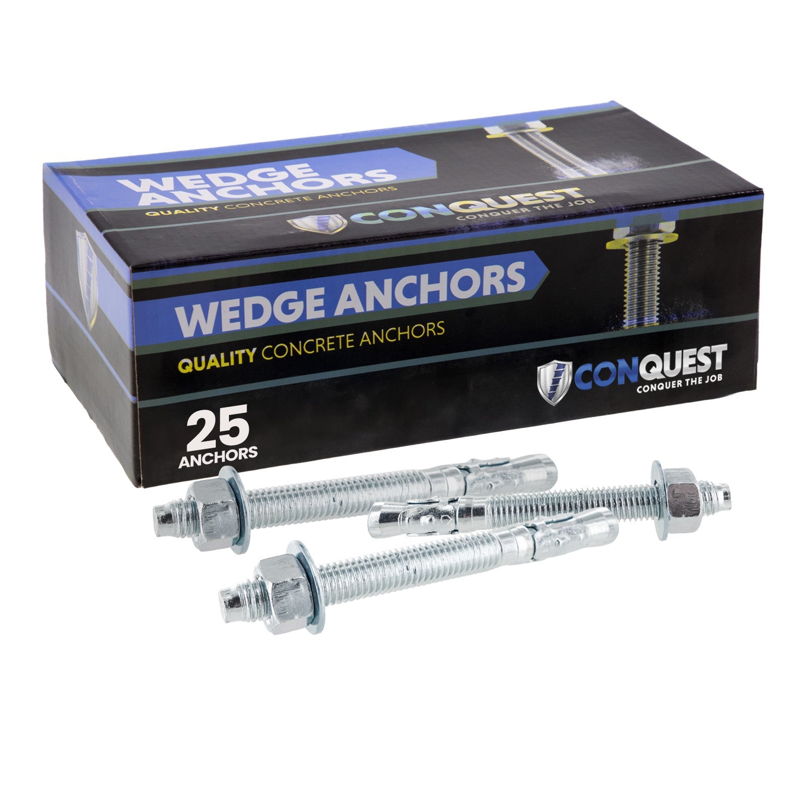 Conquest CWA58-600SS4 Wedge Anchor 25 pack