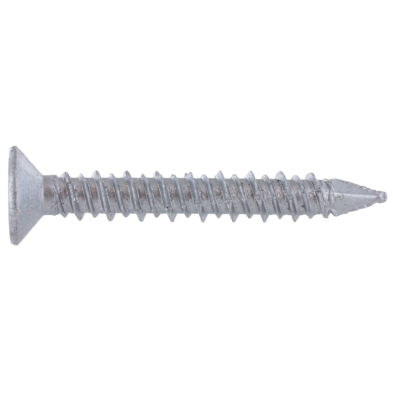 1/4" x 1-3/4" Conquest T-30 Flat Head Concrete Screw - 410 Stainless Steel, Pkg 100
