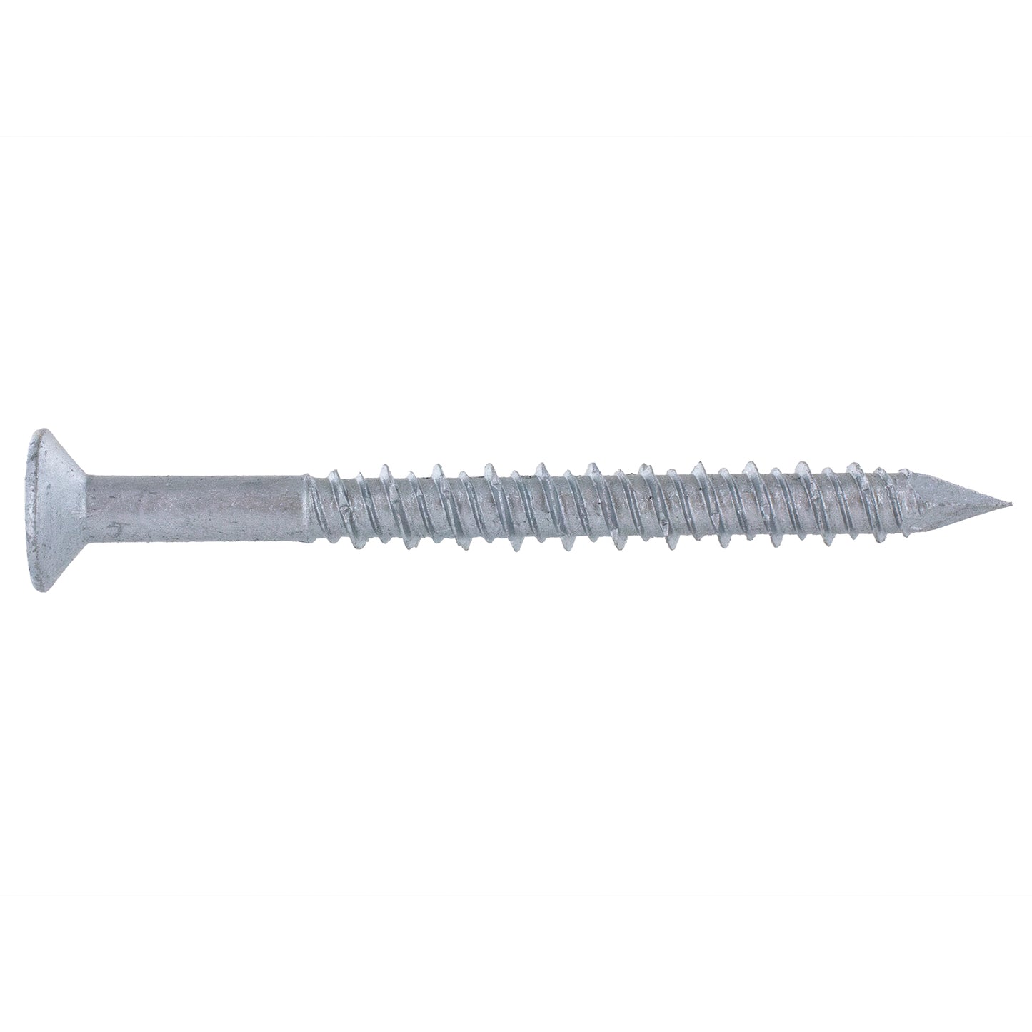 1/4" x 2-3/4" Conquest T-30 Flat Head Concrete Screw - 410 Stainless Steel, Pkg 100