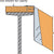 Simpson HB3.56/14 Top Flange I-Joist Hanger - G90 Galvanized