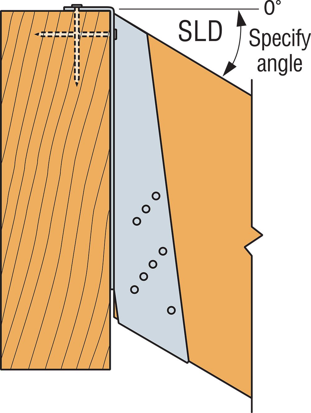 Simpson HB3.56/28 Top Flange I-Joist Hanger - G90 Galvanized, Made to Order Non-Returnable