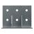 Simpson HL57G Heavy L-Shaped Angle - G90 Zinc Galvanized, Made to Order Non-Returnable
