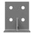 Simpson HL76G Heavy L-Shaped Angle - Gray Paint, Made to Order Non-Returnable