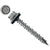 Daggerz 304 stainless steel hex washer head pole barn screw with epdm washer
