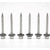four Daggerz 304 stainless steel hex washer head pole barn screw with epdm washer