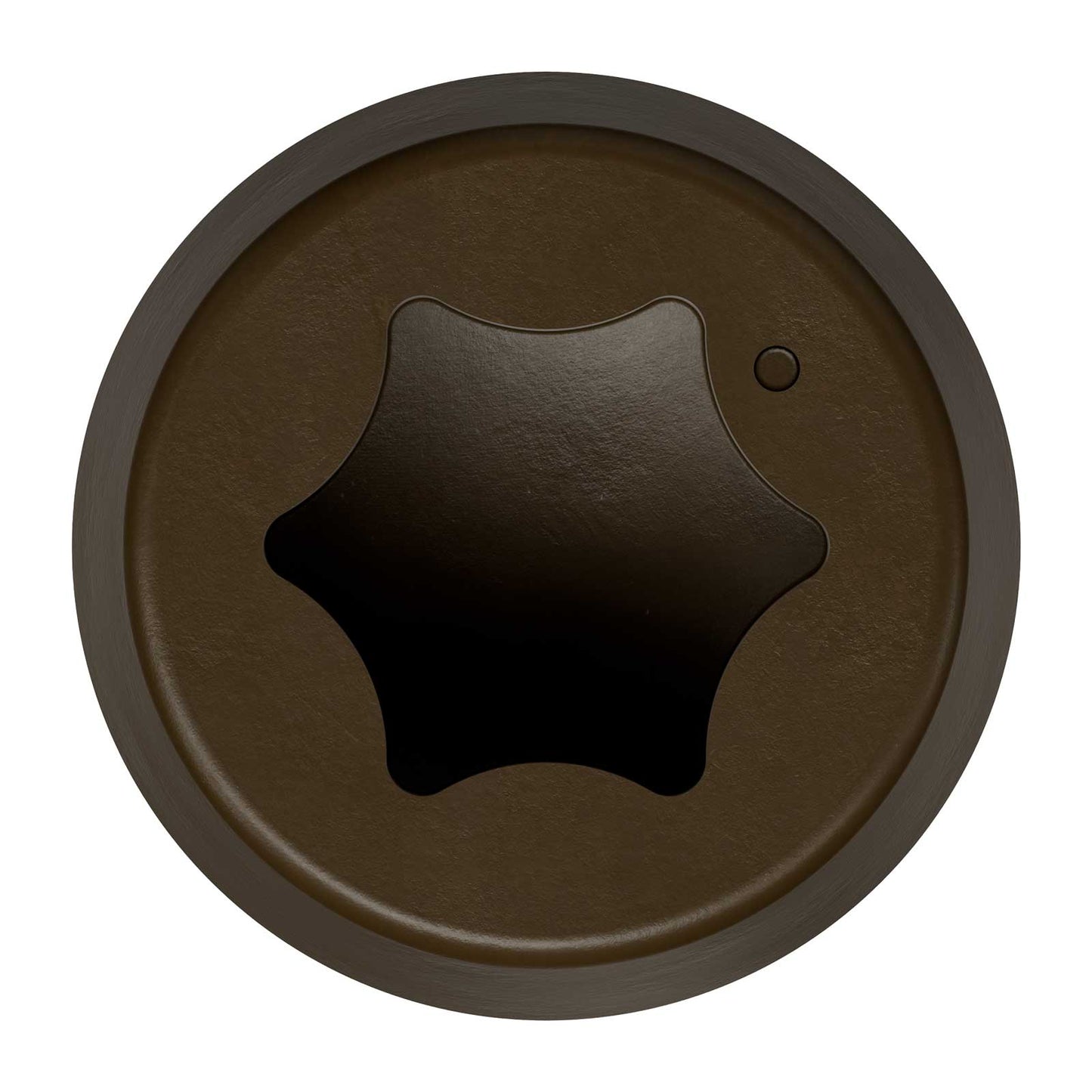 6-lobe star drive - brown 01