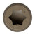 6-lobe star drive - brown 05