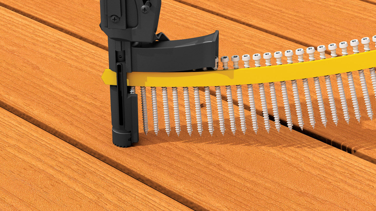 Simpson DCU Composite Decking Screw installation