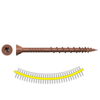 #10 x 2" Quik Drive DSV Red Wood Screw, Pkg 1500