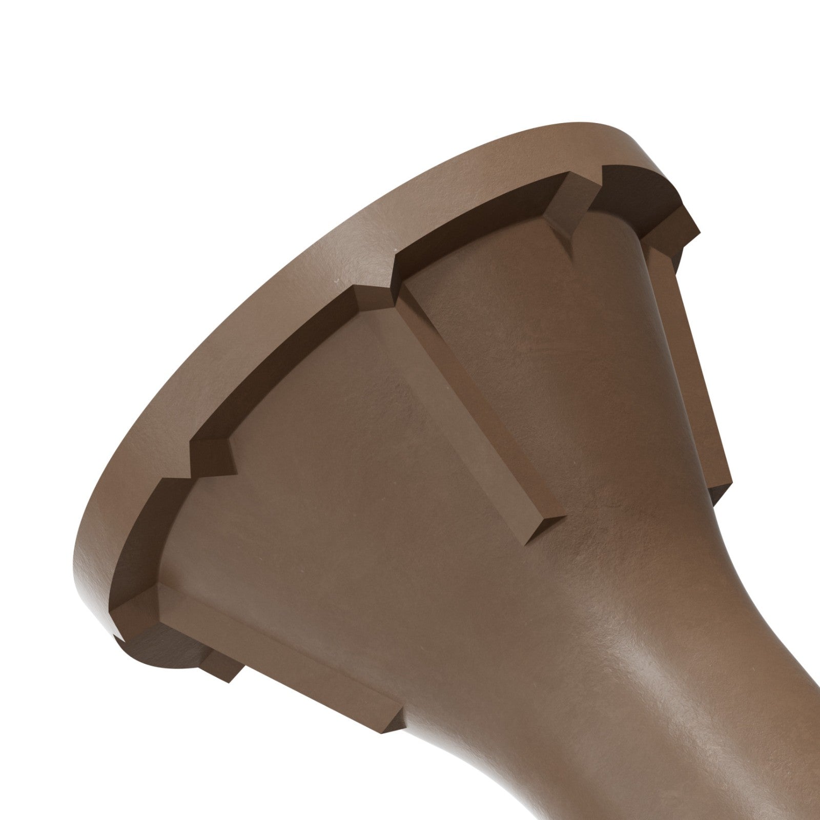 Simpson DSV Tan wood screw ribbed flat head