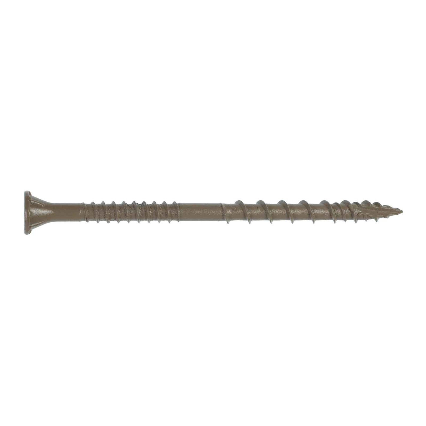 #10 x 3" Tan T-25 DSV Wood Screw Pkg - 1750