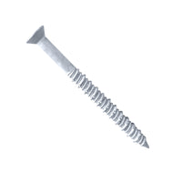 Daggerz White Flat head Dagger-Con concrete screw