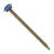 #10 x 3 inch Eclipse Woodbinder Metal Roofing Screw Blue Pkg 250