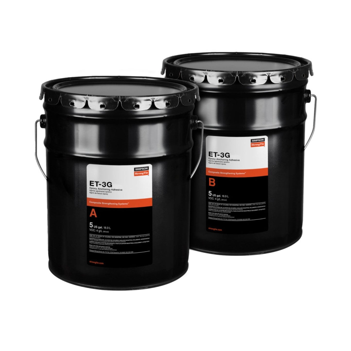 Simpson 10 Gallon Epoxy Adhesive Kit
