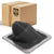 Roofjack Extreme Angle EPDM Pipe Flashing Boot for Metal Roof, Black