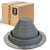 #3 Roofjack Round EPDM Pipe Flashing Boot for Metal Roof, Dark Gray