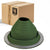 #4 Roofjack Round EPDM Pipe Flashing Boot for Metal Roof, Dark Green