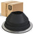 #5 Roofjack Round EPDM Pipe Flashing Boot for Metal Roof, Black
