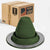 #1 Roofjack Round EPDM Pipe Flashing Boot for Metal Roof, Dark Green