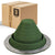 #3 Roofjack Round EPDM Pipe Flashing Boot for Metal Roof, Dark Green