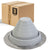 #3 Roofjack Round EPDM Pipe Flashing Boot for Metal Roof, Gray