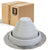 #3 Roofjack Round EPDM Pipe Flashing Boot for Metal Roof, White