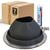 #7 Round EPDM Metal Roof Pipe Boot w/Install Kit, Black