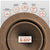 Brown metal roof boot with installation features and specifications on a white background
