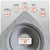 Gray Metal roof boot with flexible aluminum base with features listed on a white background